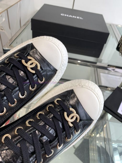 CHANEL 24ss Spring/Summer Big Head Sole with a slightly flared and cute design. The fashiona34tfv73m - Image 8