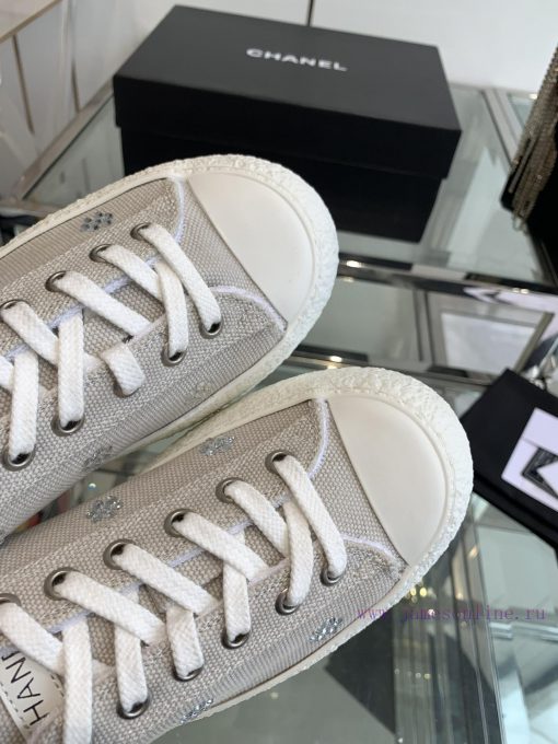 CHANEL 24ss Spring/Summer Big Head Sole with a slightly flared and cute design. The fashiona82any6a9 - Image 8
