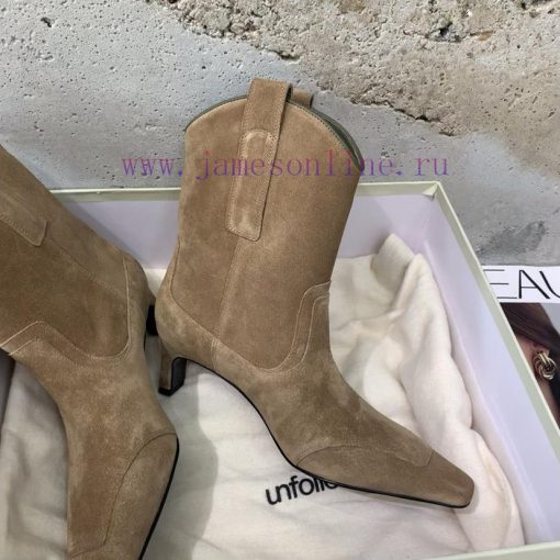 Unffolio24 Autumn/Winter New Retro Western Cowboy Boots Experience the Collision of Autumn ajkt58n0d - Image 5