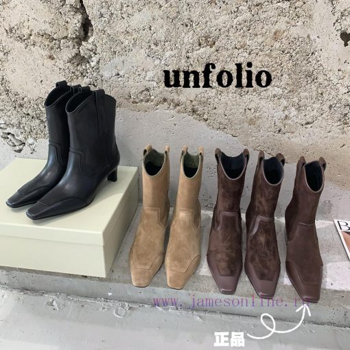 Unffolio24 Autumn/Winter New Retro Western Cowboy Boots Experience the Collision of Autumn ajkt58n0d - Image 10