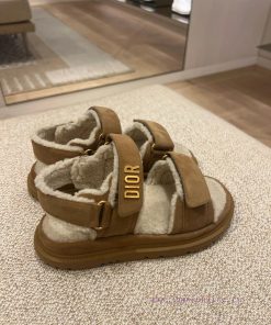 Dior 2024 Autumn/Winter New D-Acts Velcro Thick Bottom Casual Women's Shoes CD Letter Logo Hp86tevtw
