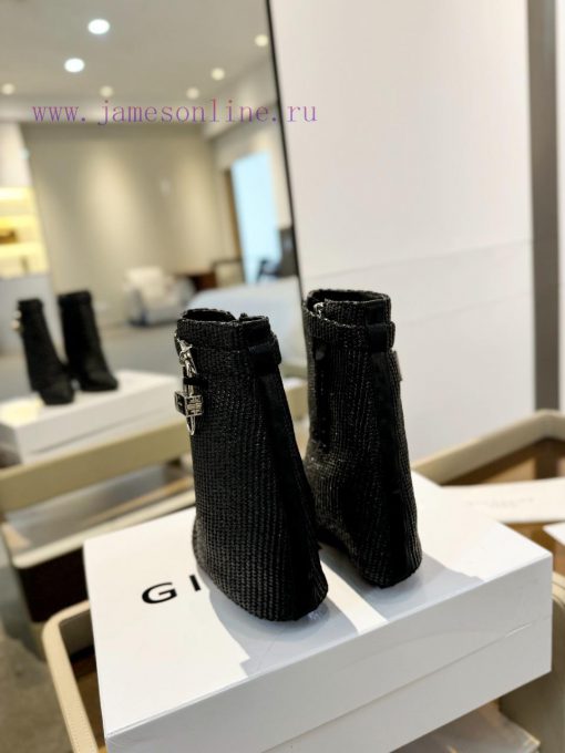 Price "Authentic customizationGIVENCHY0/𝐒𝐒𝐧𝐞𝐰 New high-heeled short boots, the latest in theiape6gx2 - Image 8