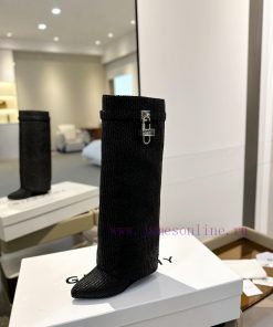 Price "Authentic customizationGIVENCHY0/𝐒𝐒𝐧𝐞𝐰 New high-heeled boots, the latest in the markeso0ld2hm