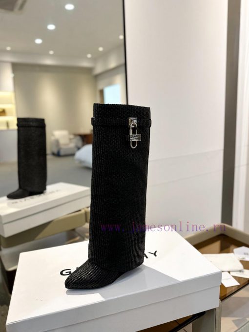 Price "Authentic customizationGIVENCHY0/𝐒𝐒𝐧𝐞𝐰 New high-heeled boots, the latest in the markeso0ld2hm