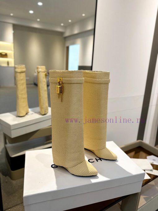 Price "Authentic customizationGIVENCHY0/𝐒𝐒𝐧𝐞𝐰 New high-heeled boots, the latest in the markesbfqw22w - Image 6