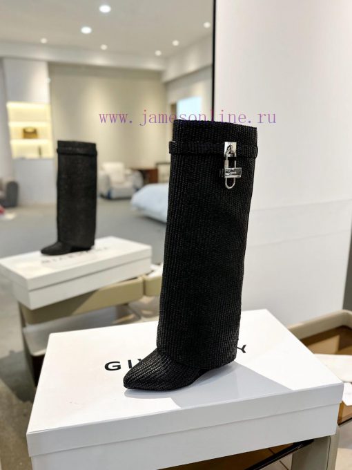 Price "Authentic customizationGIVENCHY0/𝐒𝐒𝐧𝐞𝐰 New high-heeled boots, the latest in the markeso0ld2hm - Image 7
