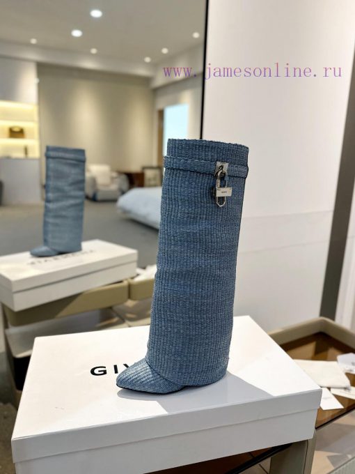Price "Authentic customizationGIVENCHY0/𝐒𝐒𝐧𝐞𝐰 New high-heeled boots, the latest in the markejt21bwo8 - Image 2