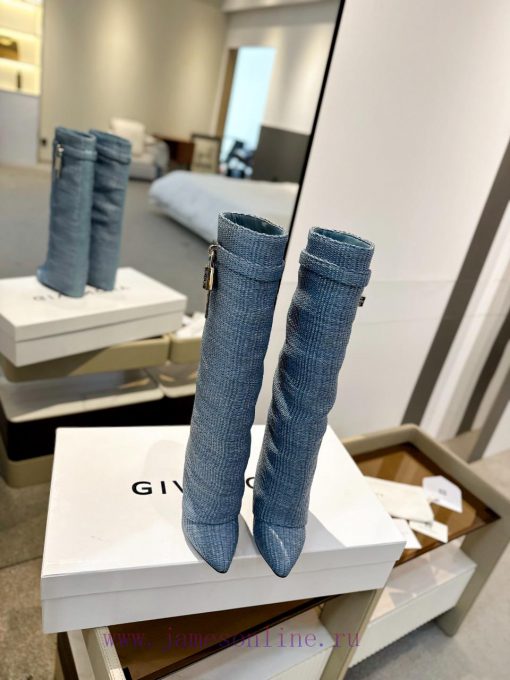 Price "Authentic customizationGIVENCHY0/𝐒𝐒𝐧𝐞𝐰 New high-heeled boots, the latest in the markejt21bwo8 - Image 3