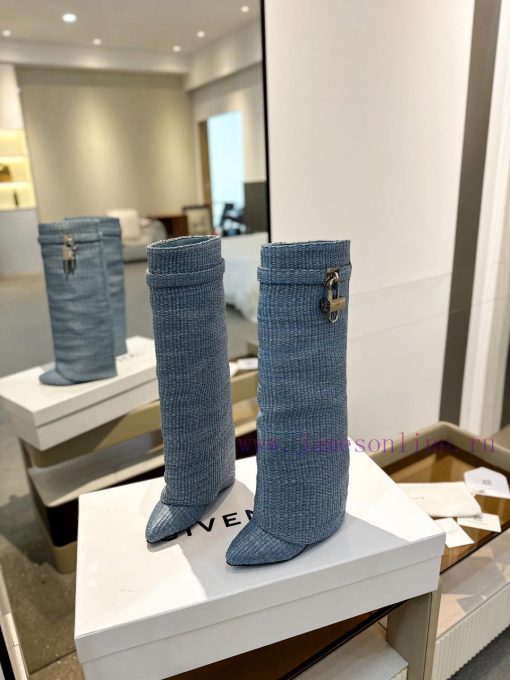 Price "Authentic customizationGIVENCHY0/𝐒𝐒𝐧𝐞𝐰 New high-heeled boots, the latest in the markejt21bwo8 - Image 4
