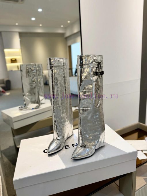 Price "Authentic customizationGIVENCHY0/𝐒𝐒𝐧𝐞𝐰 New high-heeled boots, the latest in the markepe0i0avg - Image 5