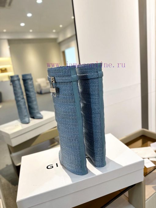 Price "Authentic customizationGIVENCHY0/𝐒𝐒𝐧𝐞𝐰 New high-heeled boots, the latest in the markejt21bwo8 - Image 8