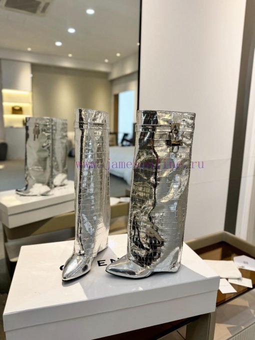 Price "Authentic customizationGIVENCHY0/𝐒𝐒𝐧𝐞𝐰 New high-heeled boots, the latest in the markepe0i0avg - Image 6