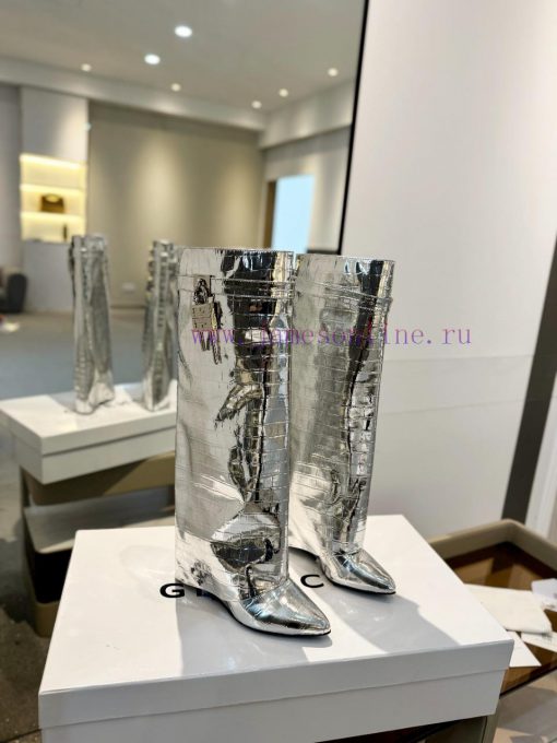 Price "Authentic customizationGIVENCHY0/𝐒𝐒𝐧𝐞𝐰 New high-heeled boots, the latest in the markepe0i0avg - Image 7