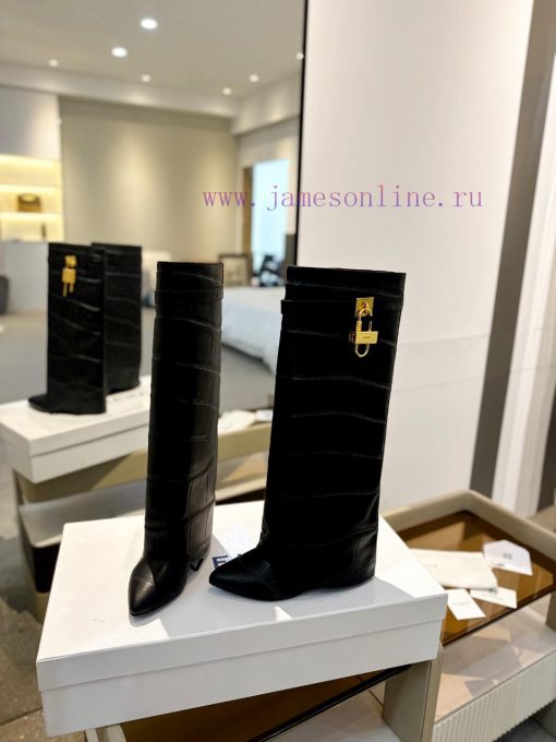 Price "Authentic customizationGIVENCHY0/𝐒𝐒𝐧𝐞𝐰 New high-heeled boots, the latest in the markemewe8ing - Image 5