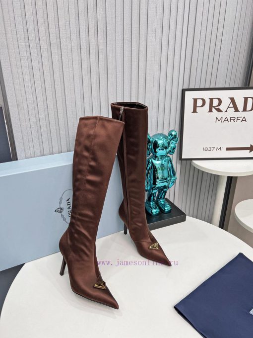 2024 SSS launches Prada's latest collection of long and short boots, sandals, single shoes, b03upfmu - Image 4