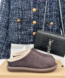 UGG Oil Chicken 24ss Autumn and Winter New Wool Baotou TowHalf dragged snow bootsSimple and 4lr6aycq