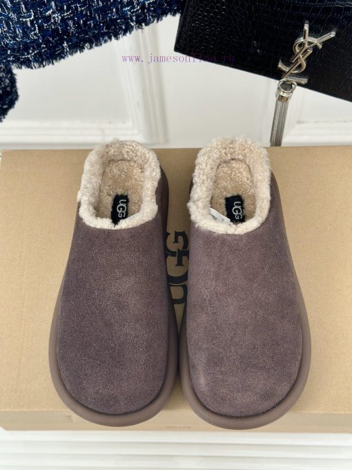 UGG Oil Chicken 24ss Autumn and Winter New Wool Baotou TowHalf dragged snow bootsSimple and 4lr6aycq - Image 5
