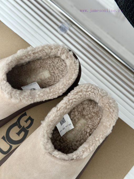 UGG Oil Chicken 24ss Autumn and Winter New Wool Baotou TowHalf dragged snow bootsSimple and cib86bnc - Image 9