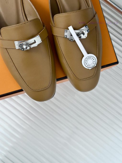 HERME * Classic Kelly Buckle Muller Half DragNo need to go door-to-door to compare, the highdj6em5ji - Image 8