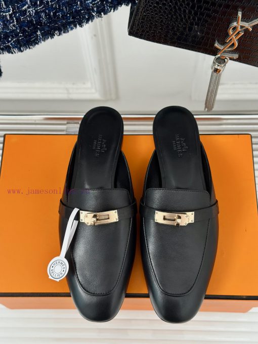 HERME * Classic Kelly Buckle Muller Half DragNo need to go door-to-door to compare, the high3hxdjknd - Image 5