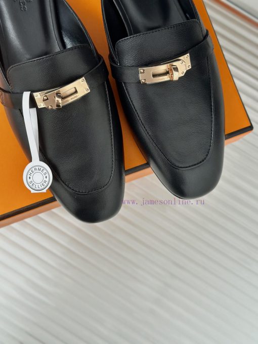 HERME * Classic Kelly Buckle Muller Half DragNo need to go door-to-door to compare, the high3hxdjknd - Image 8