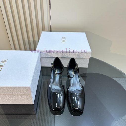 Dior/Dior 24S Autumn/Winter New ProductsThe shoe upper is made of imported patent leatherMeivvd61q - Image 3