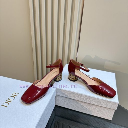 Dior/Dior 24S Autumn/Winter New ProductsThe shoe upper is made of imported patent leatherMecjqa8pq - Image 4