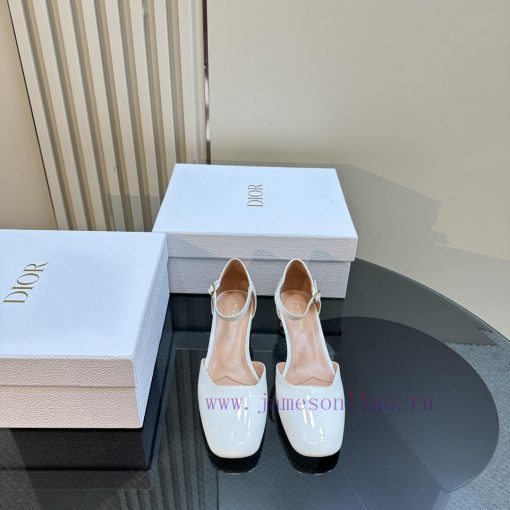 Dior/Dior 24S Autumn/Winter New ProductsThe shoe upper is made of imported patent leatherMgtqmvli8 - Image 3