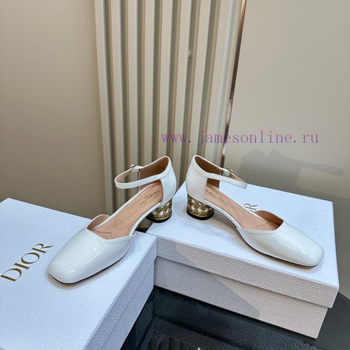 Dior/Dior 24S Autumn/Winter New ProductsThe shoe upper is made of imported patent leatherMgtqmvli8 - Image 4