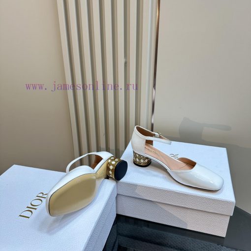 Dior/Dior 24S Autumn/Winter New ProductsThe shoe upper is made of imported patent leatherMgtqmvli8 - Image 5