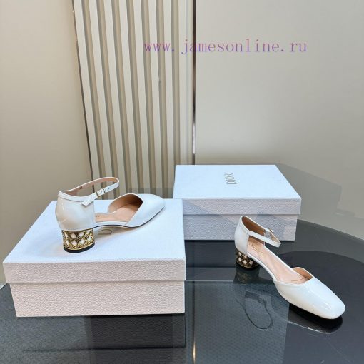Dior/Dior 24S Autumn/Winter New ProductsThe shoe upper is made of imported patent leatherMgtqmvli8 - Image 7