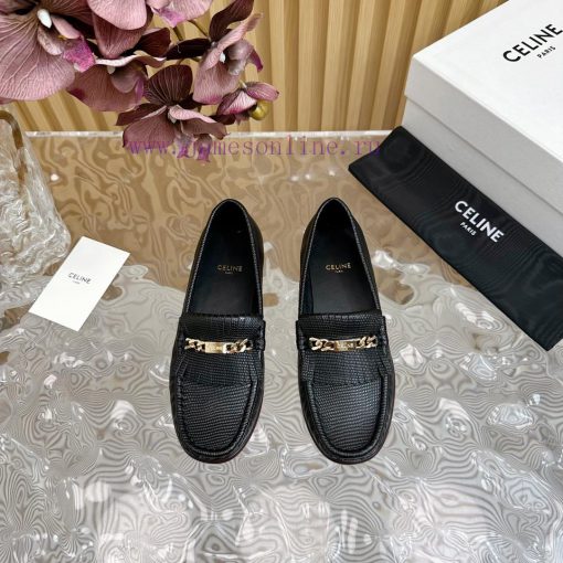 2024 New Celine/Celine Classic Four Seasons Retro loafersThis one with tassels is more playfth7dthet - Image 5