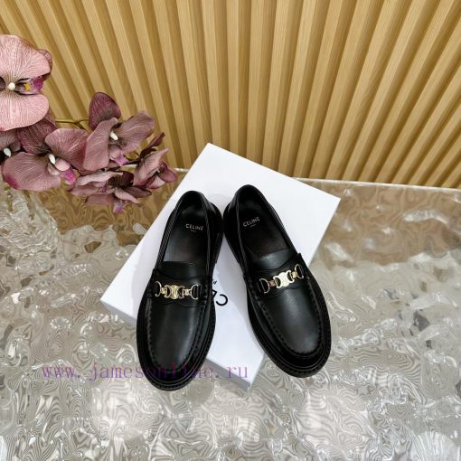 Top 2024 New Celine/Celine Classic Four Seasons Retro loafersThis one with tassels is more pul0ggzv3 - Image 4