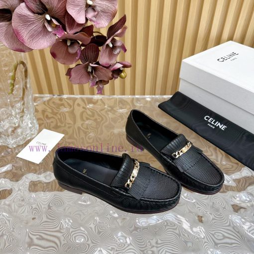 2024 New Celine/Celine Classic Four Seasons Retro loafersThis one with tassels is more playfth7dthet - Image 8