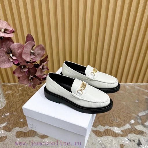 Top 2024 New Celine/Celine Classic Four Seasons Retro loafersThis one with tassels is more p8km3gvp4 - Image 3