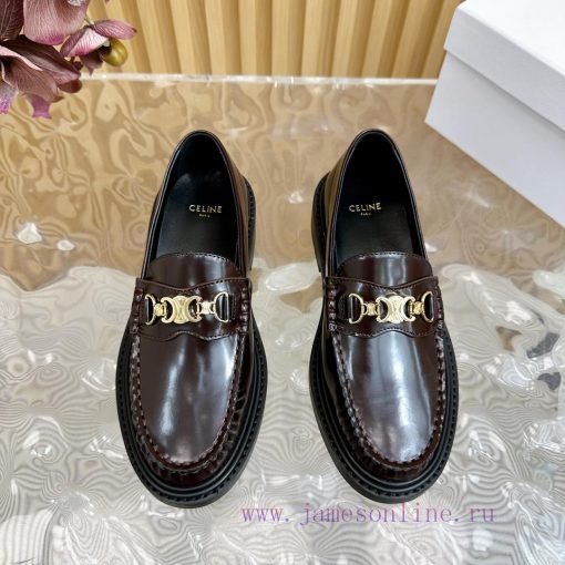 Top 2024 New Celine/Celine Classic Four Seasons Retro loafersThis one with tassels is more p5b2466nf - Image 5