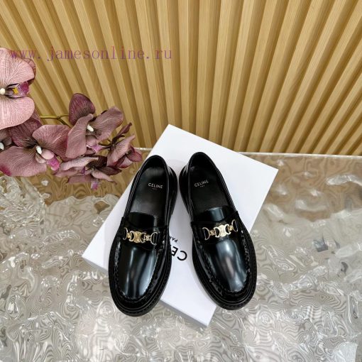 Top 2024 New Celine/Celine Classic Four Seasons Retro loafersThis one with tassels is more p8flbo506 - Image 4