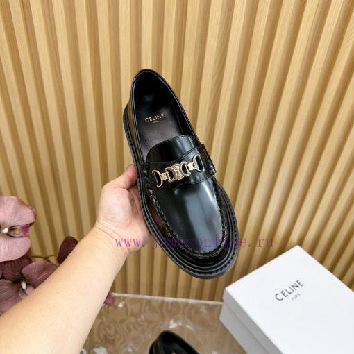 Top 2024 New Celine/Celine Classic Four Seasons Retro loafersThis one with tassels is more p8flbo506 - Image 8