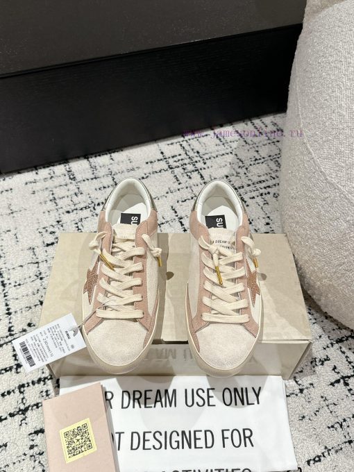 Top Women's Style𝐆𝐨𝐥𝐝𝐞𝐧𝐆𝐨𝐬𝐞𝐒𝐮𝐩𝐞𝐫𝐬𝐭𝐚𝐫 | Golden Goose Deluxe Brand 24/New Apricot Diamond Star6ucz36av - Image 2