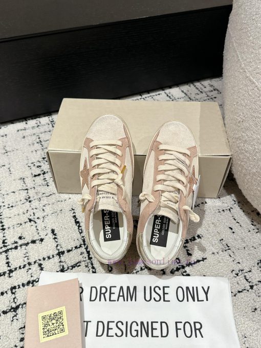 Top Women's Style𝐆𝐨𝐥𝐝𝐞𝐧𝐆𝐨𝐬𝐞𝐒𝐮𝐩𝐞𝐫𝐬𝐭𝐚𝐫 | Golden Goose Deluxe Brand 24/New Apricot Diamond Star6ucz36av - Image 5