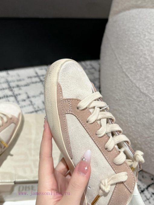 Top Women's Style𝐆𝐨𝐥𝐝𝐞𝐧𝐆𝐨𝐬𝐞𝐒𝐮𝐩𝐞𝐫𝐬𝐭𝐚𝐫 | Golden Goose Deluxe Brand 24/New Apricot Diamond Star6ucz36av - Image 7