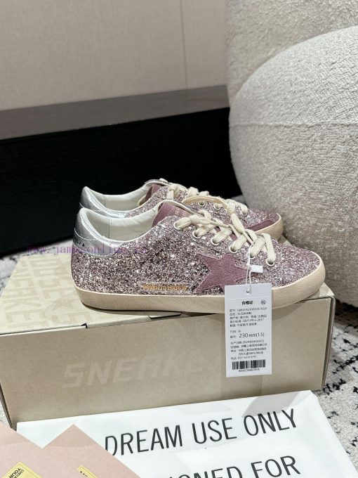 Top Women's Style𝐆𝐨𝐥𝐝𝐞𝐧𝐆𝐨𝐬𝐞𝐒𝐮𝐩𝐞𝐫𝐬𝐭𝐚𝐫 | Golden Goose Deluxe Brand 24/New Purple Star Silver T7nr6n0ux - Image 3