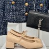 PRADA/PRADA Classic Triangle LogoRough heeled Mary Jane shoe seriesMinimalist and ultimate tjwxf2t8z