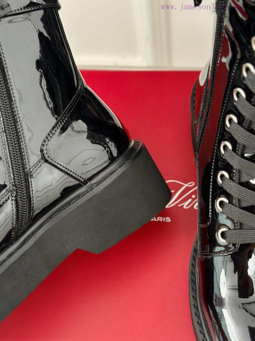 Roger Vivier | RV Classic Autumn/Winter Water Diamond Square Button Thick Bottom Short Bootsqingkvlw - Image 9