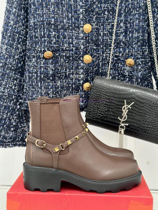 Valentino | Valentino Classic Autumn/WinterNew rivet thick soled short bootsThe favorite itex8r68f9u