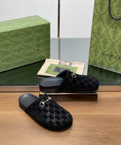 2024 Welfare New Product Thick Bottom GuCci Horseneck Buckle G G Male Female Same Style Coupu067bg87
