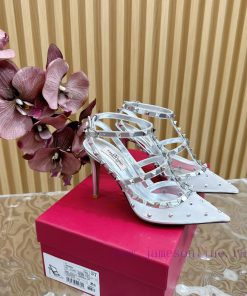 -- New Warren——————2024 Top Valentino Paris Fashion Show launches Valentino mesh studded sans703rayt