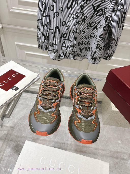 Top GUCCI Ripple new wave shoes purchased with original 1:1 development for a lightweight an3fmxn0nm - Image 2