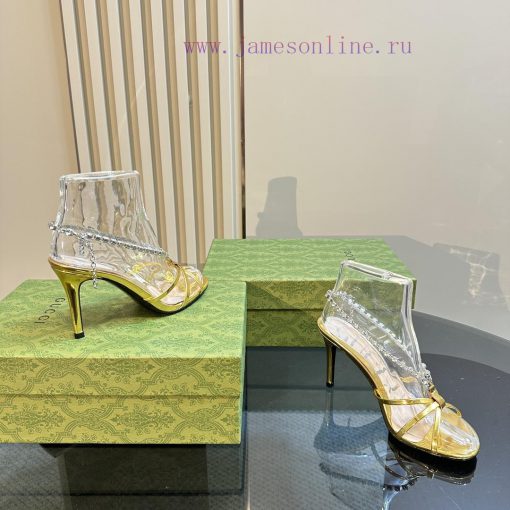 GUCCi high-heeled sandals series, every detail has been carefully polished. This sandal is m1ikgexwl - Image 7