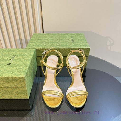 GUCCi high-heeled sandals series, every detail has been carefully polished. This sandal is mqqvfz7to - Image 3